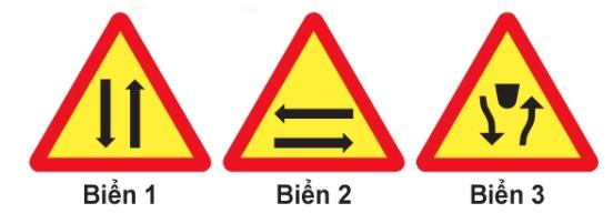 Hình câu 393 bộ 600 câu, Cục CSGT: Đường đôi (bộ biển khác)
